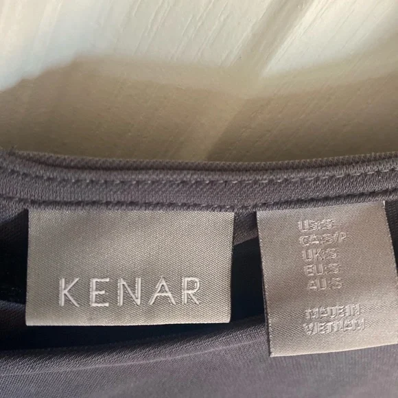 Kenar grey shift dress size small - Picture 3 of 3